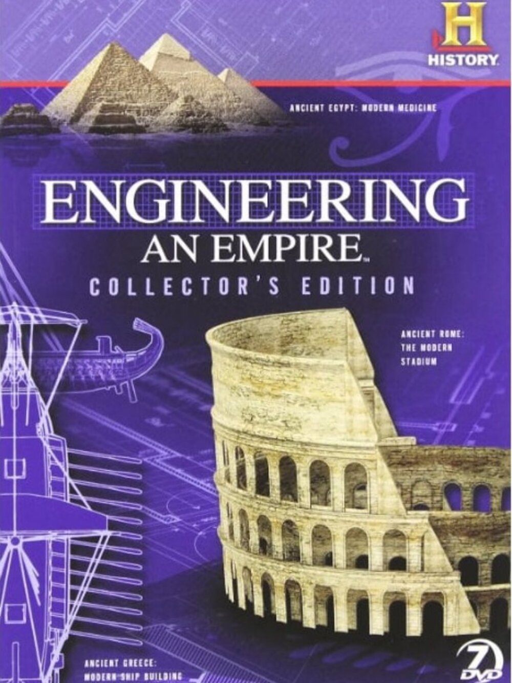 Like New Vintage Engineering An Empire Complete 7 Disc DVD Set